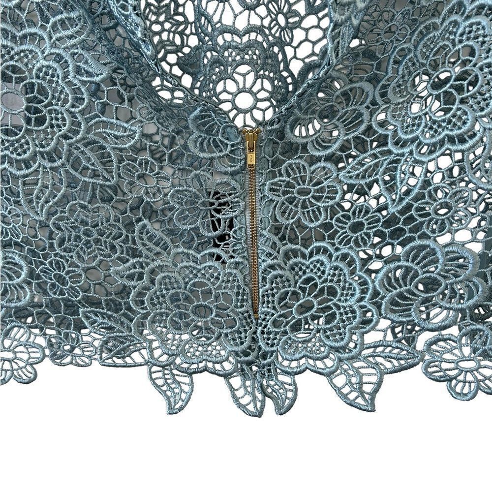 Self Portrait Lace Open Back Top - Picture 5 of 7